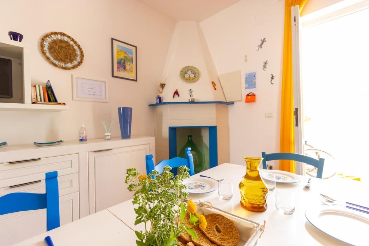 Villa Ranieri-Casa Con Vista A Campo Di Mare Torre San Gennaro Kültér fotó